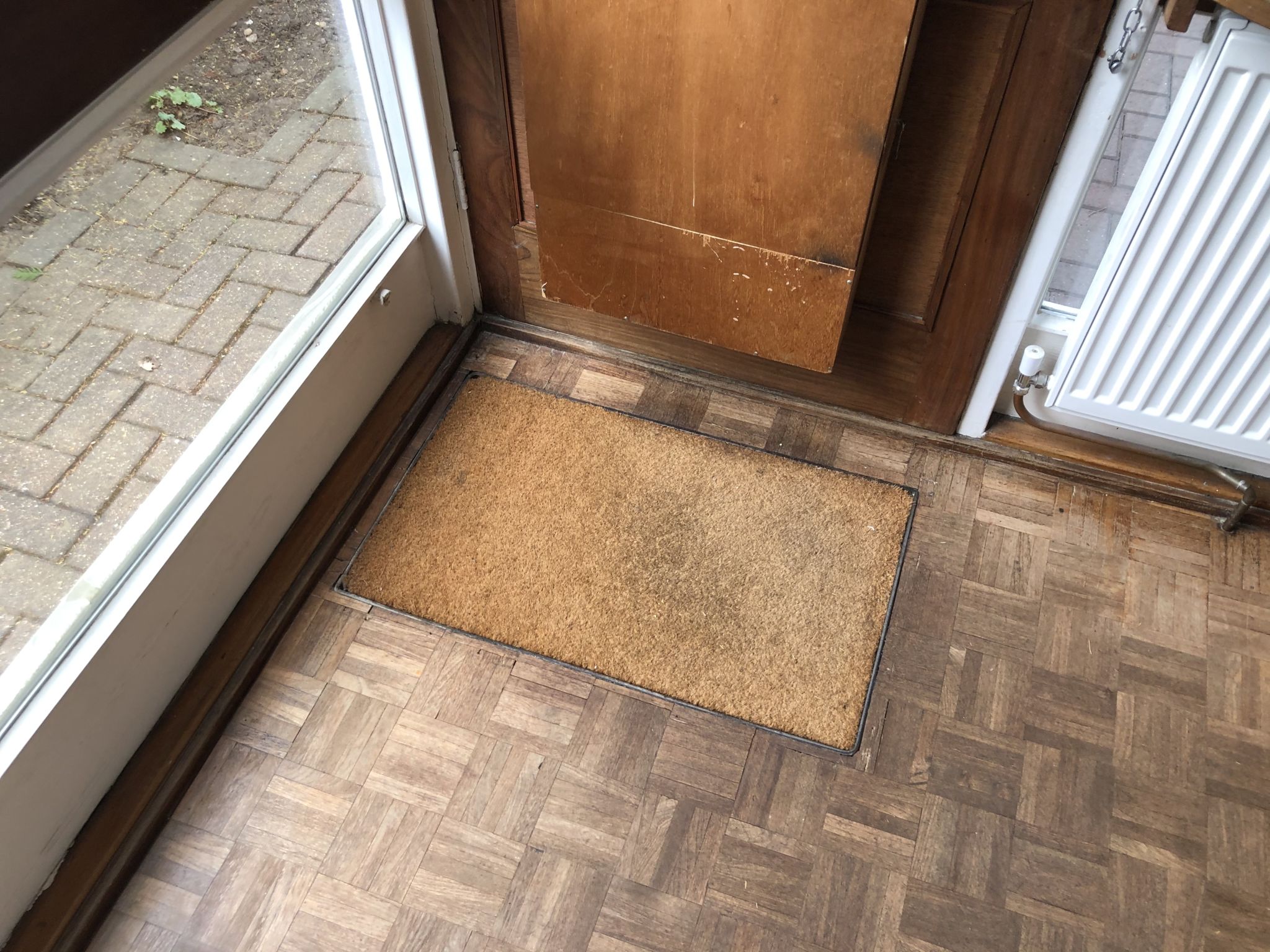Floor condition before work at W13