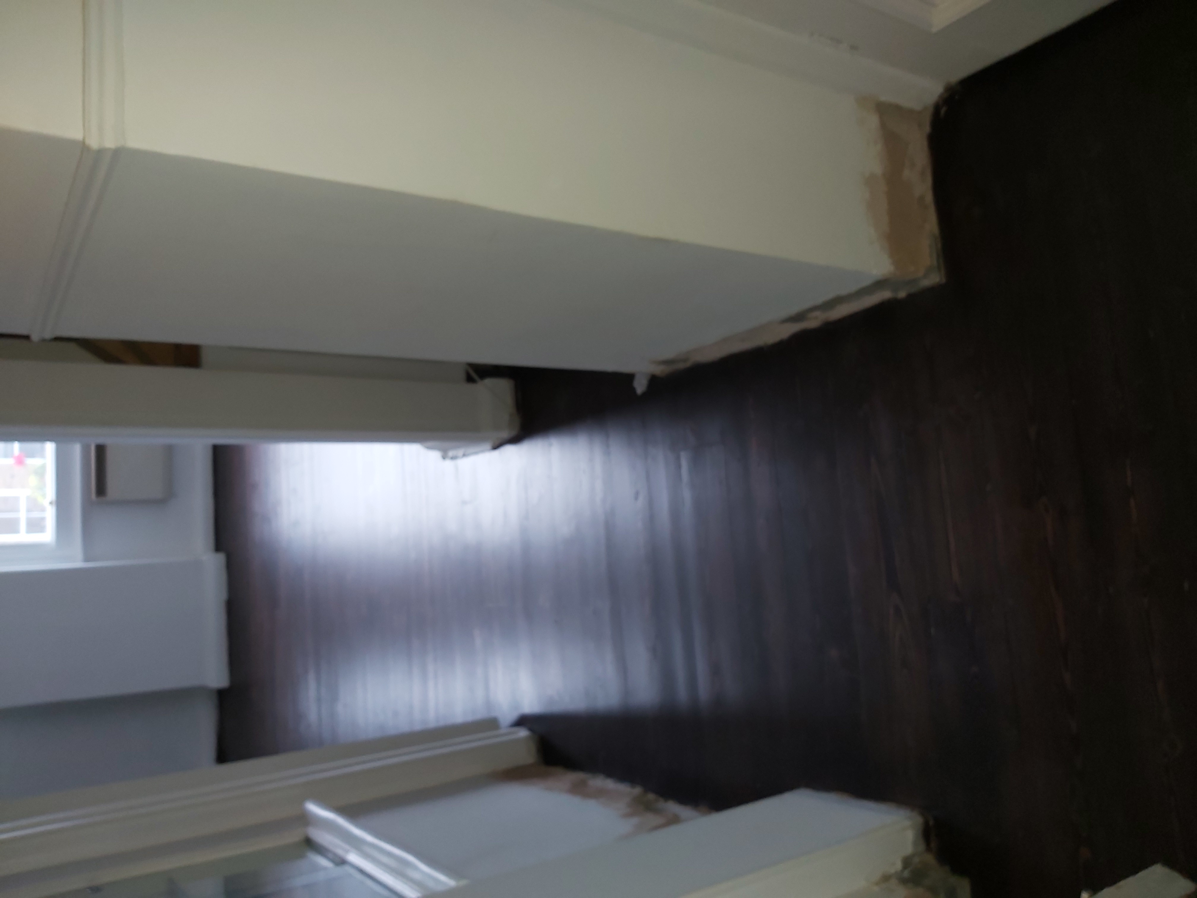 Floorboards floor after sanding work in W14