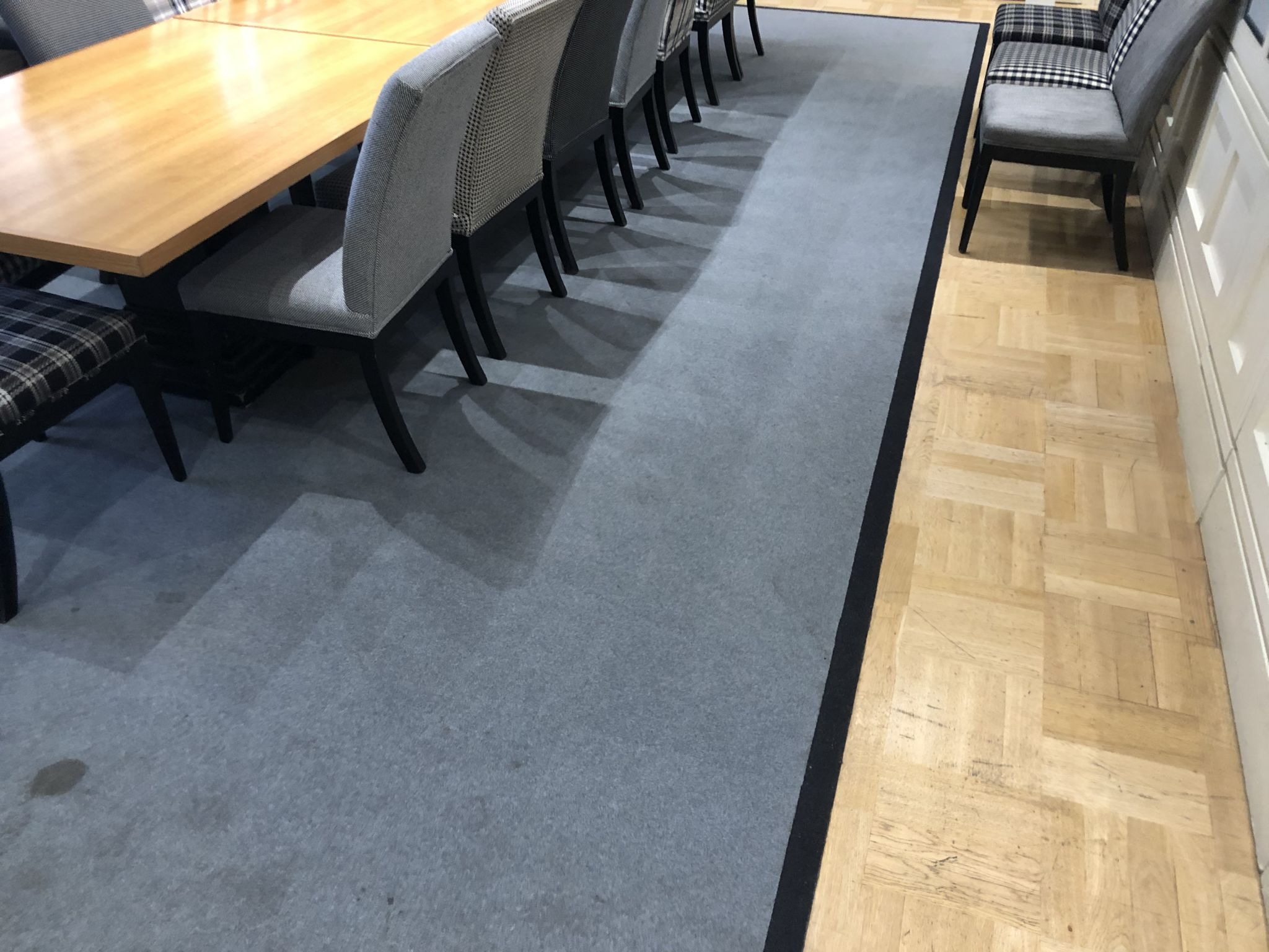 Floor condition before work at W1S