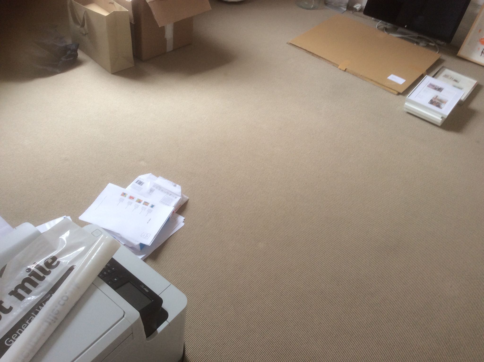 Floor condition before work at W1S