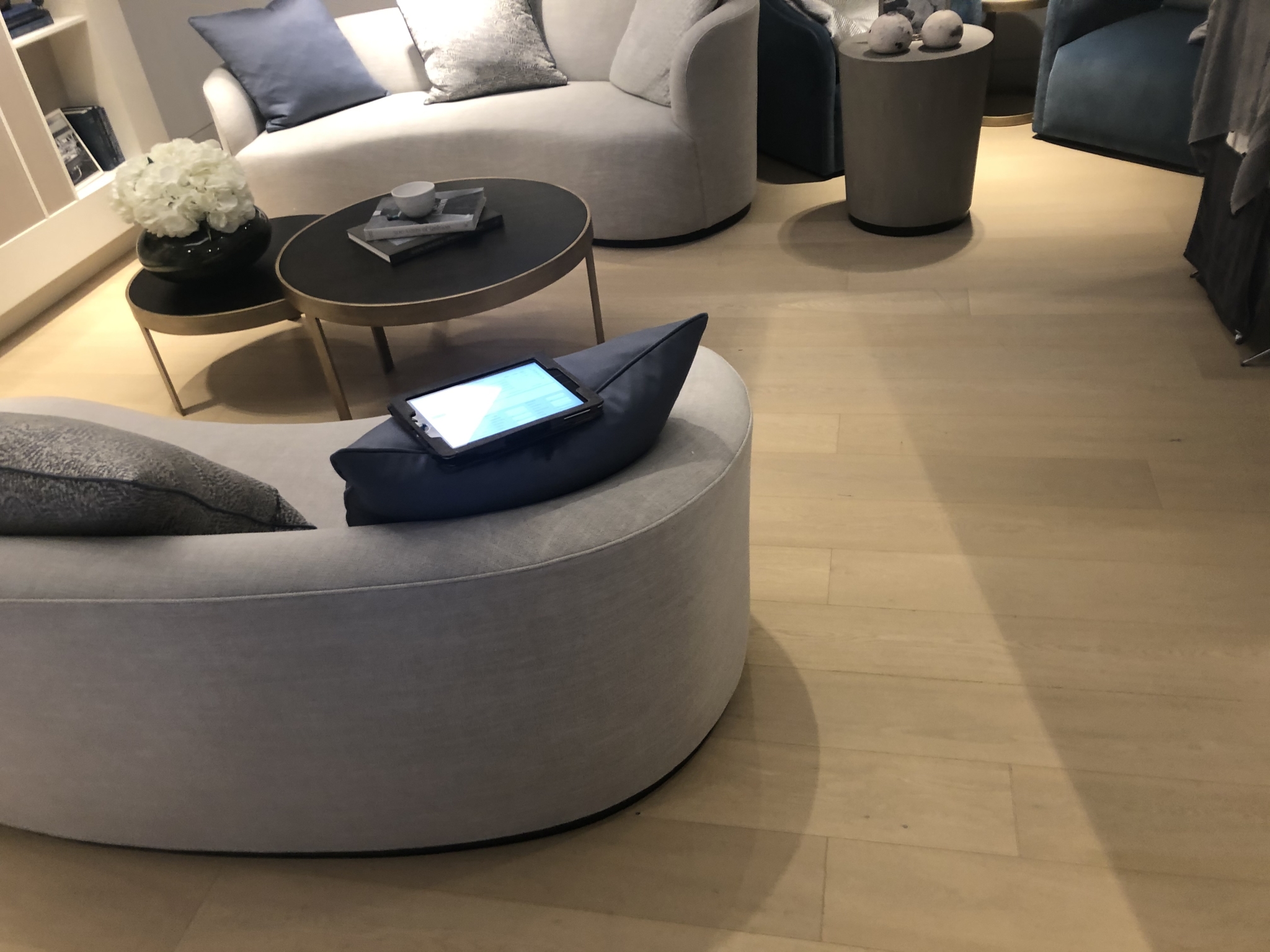 Floor condition before work at W1W