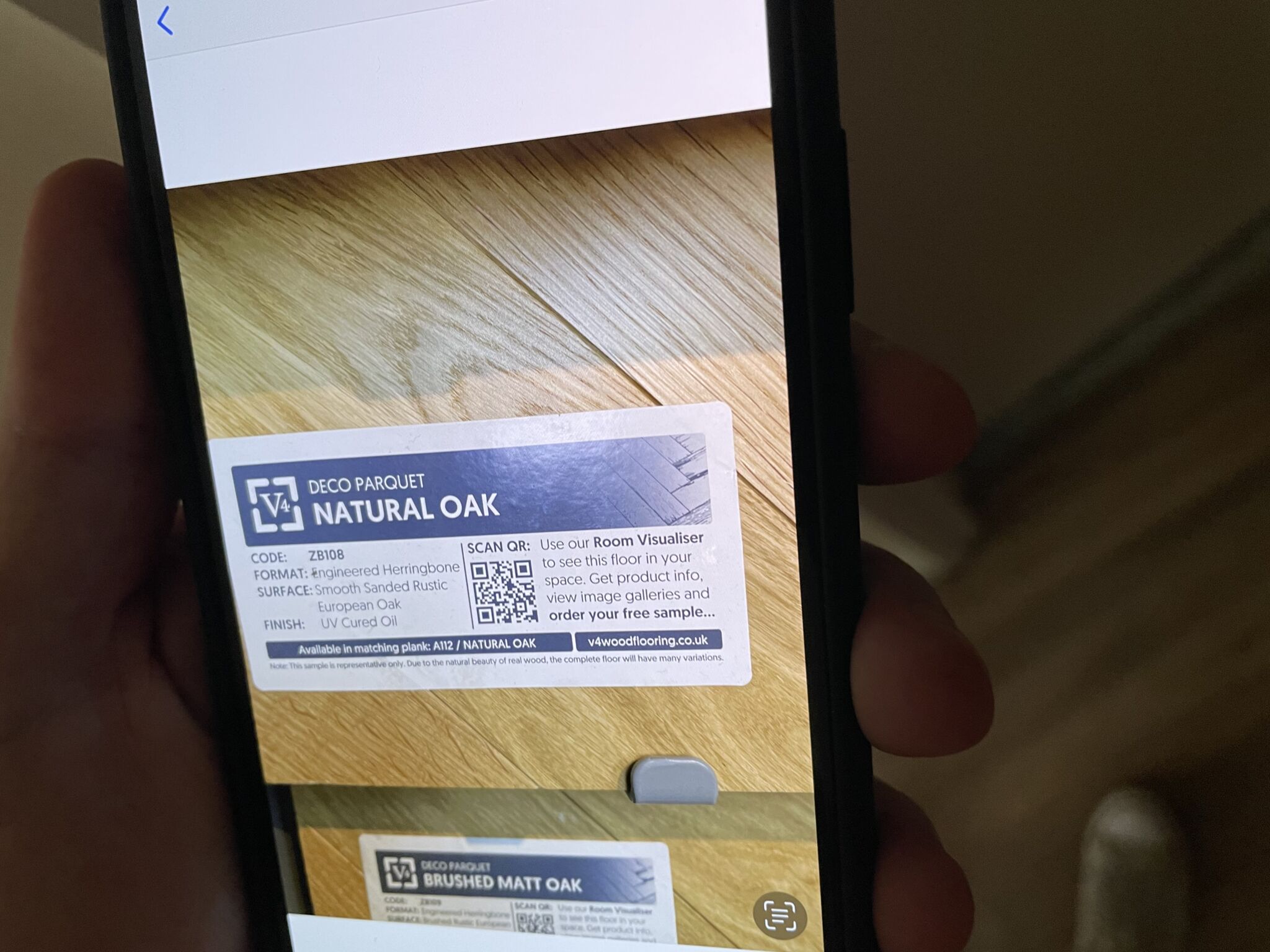 Floor condition before work at W2