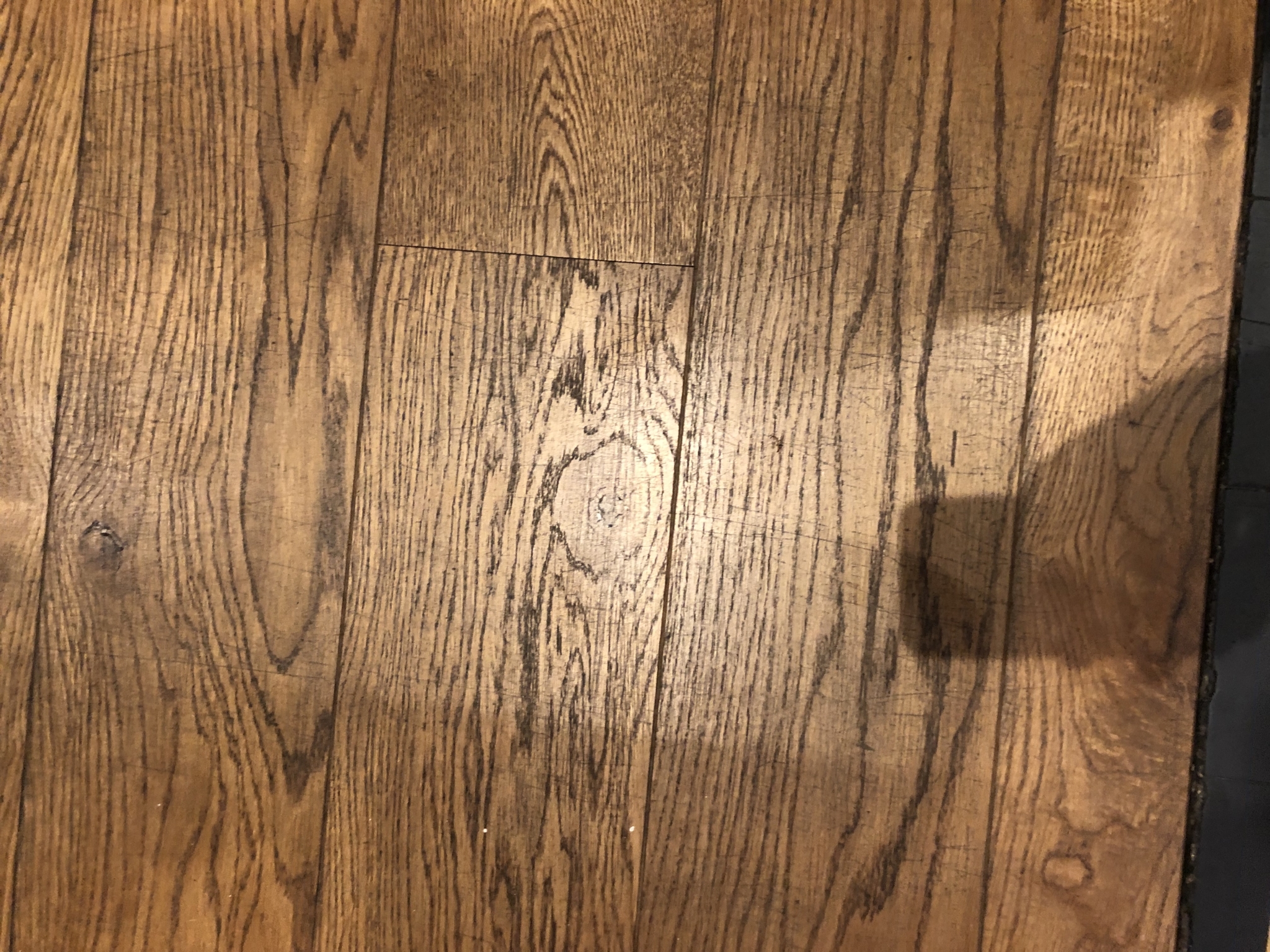 Floor condition before work at W4