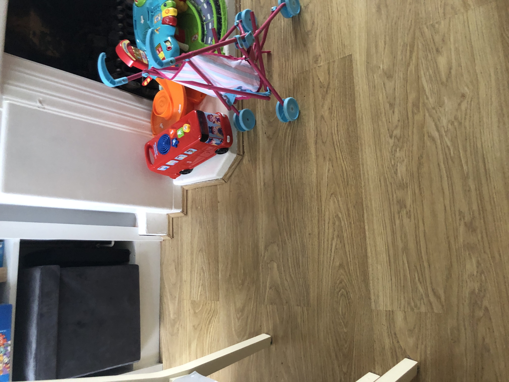 Floor condition before work at W4