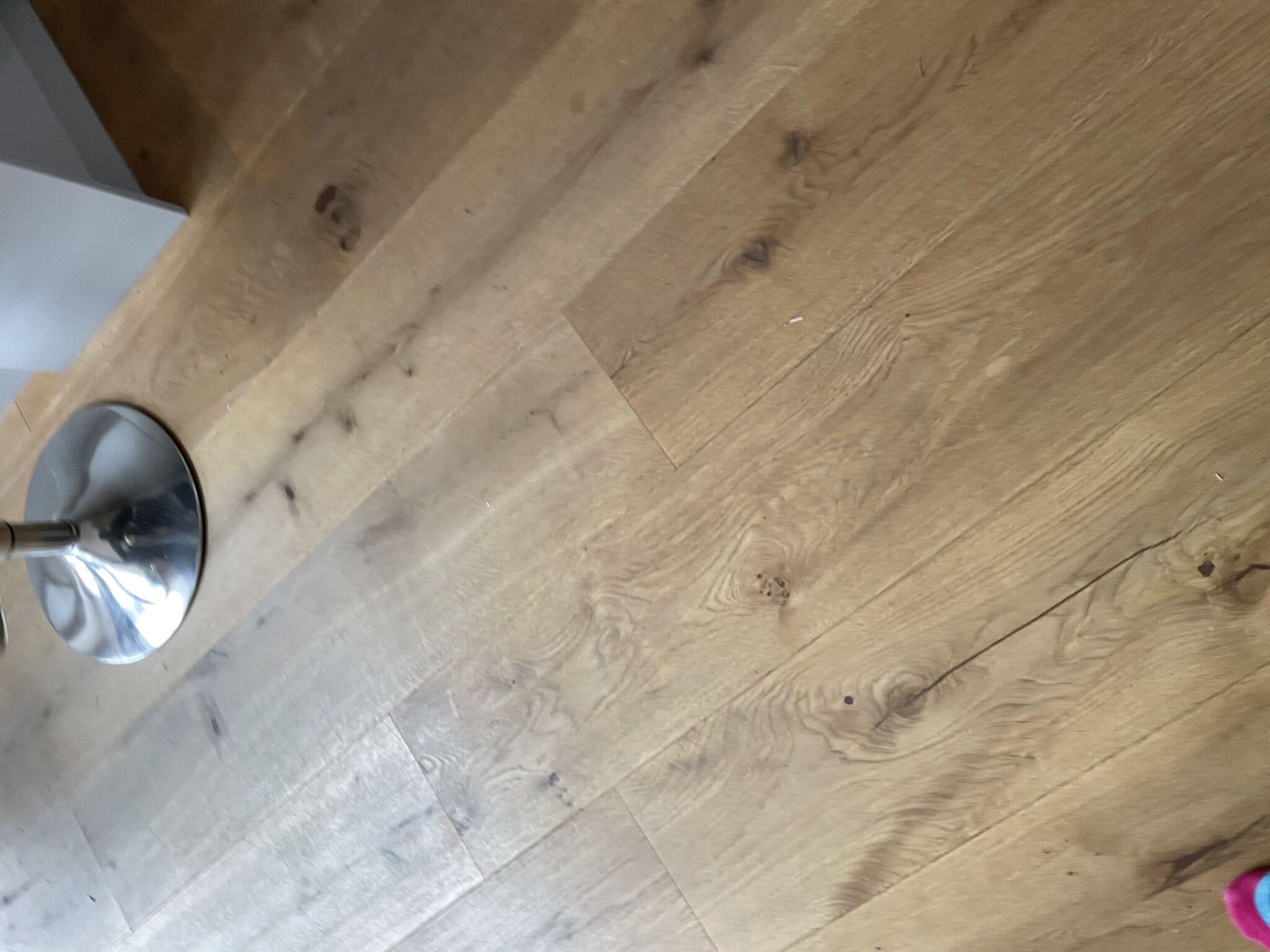 Floor condition before work at W6