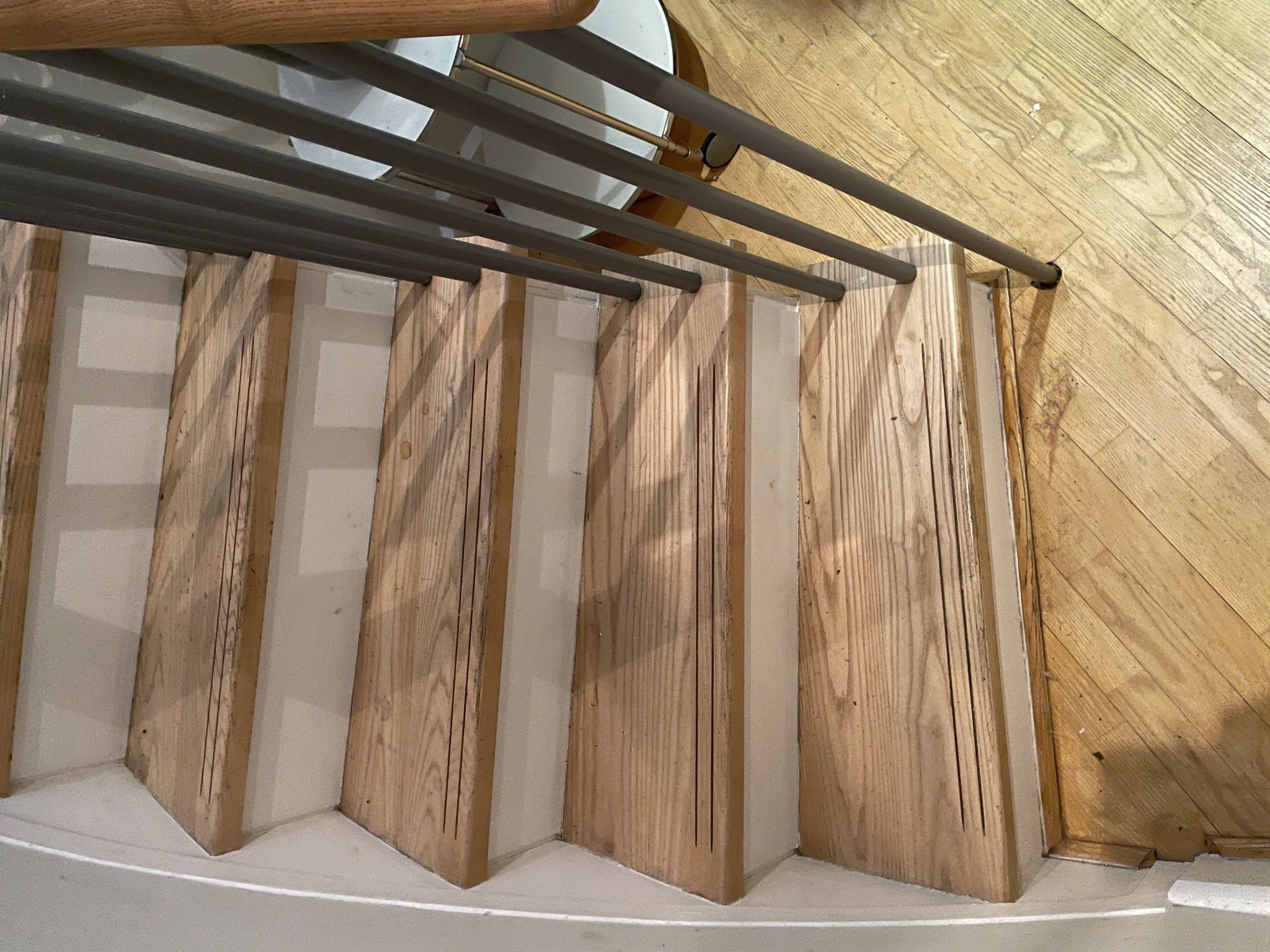 Floor condition before work at W8