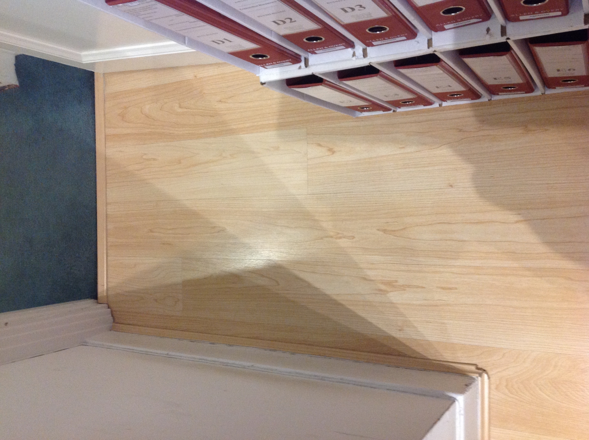 Floor condition before work at WC1R