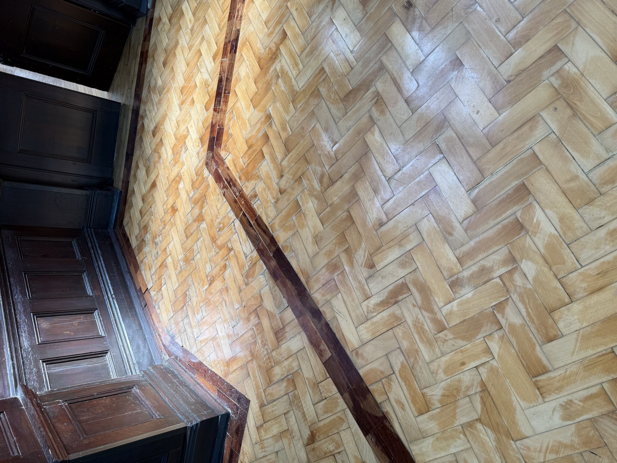 Floor condition before work, Watford