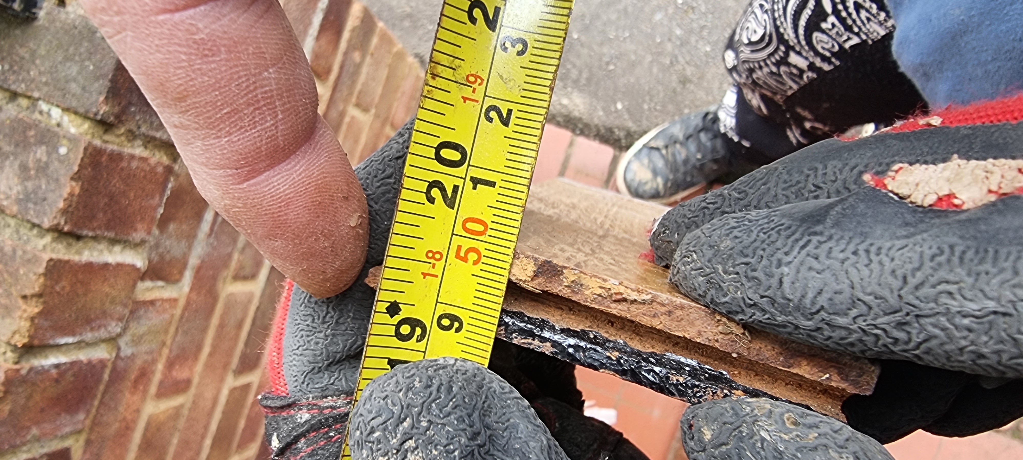 Parquet floor after sanding work in WD3