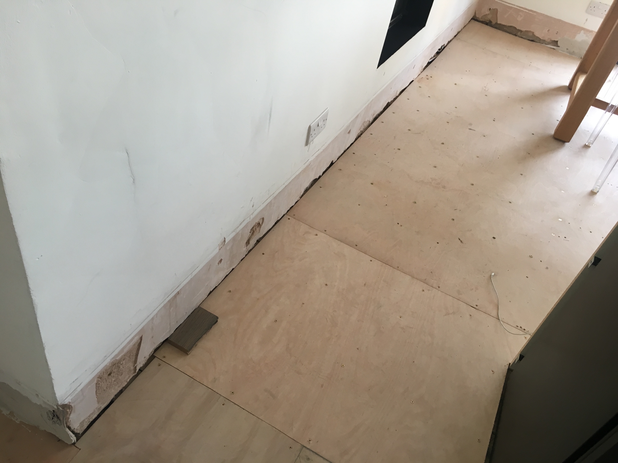 Floor before work in Rickmansworth