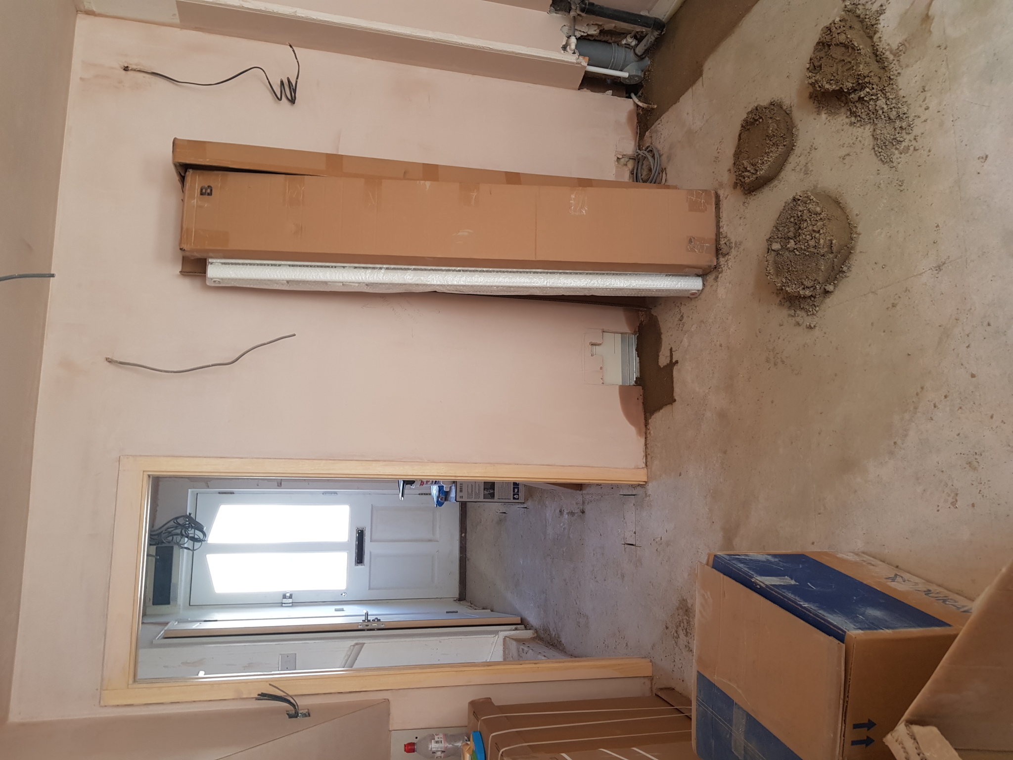 Floor condition before work at WD3