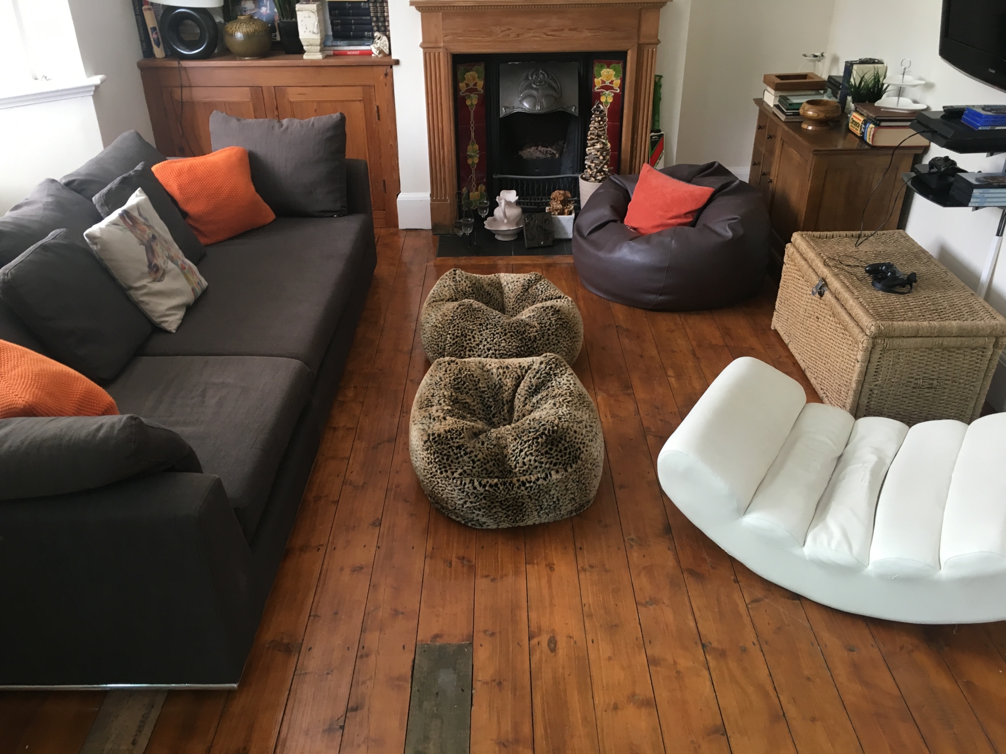 Floor condition before work at WD7